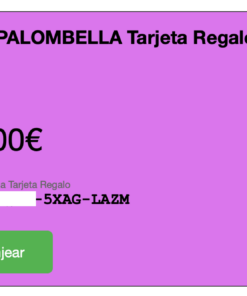 Tarjeta Regalo Palombella